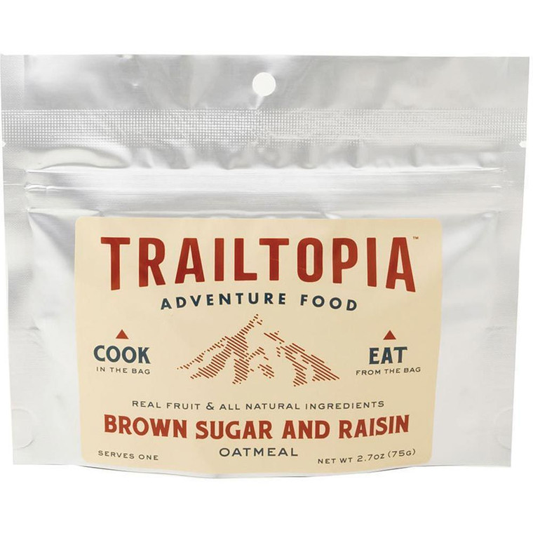 Trailtopia Brown Sugar Raisin Oatmeal