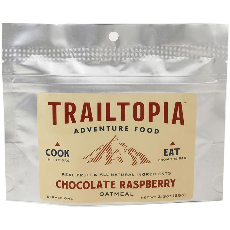 Trailtopia Raspberry Chocolate Oatmeal