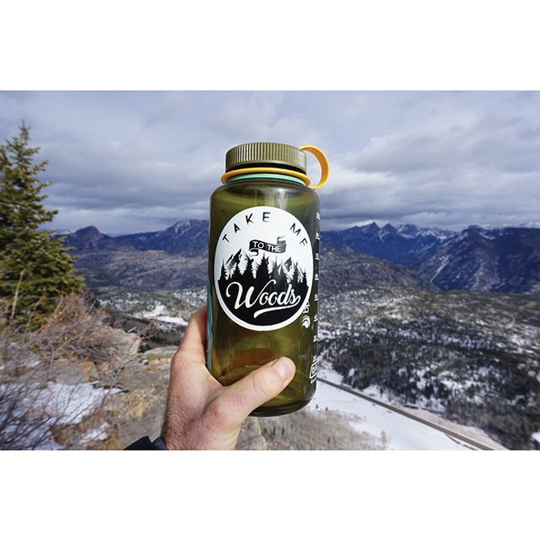Sticker Art Take Me To The Woods