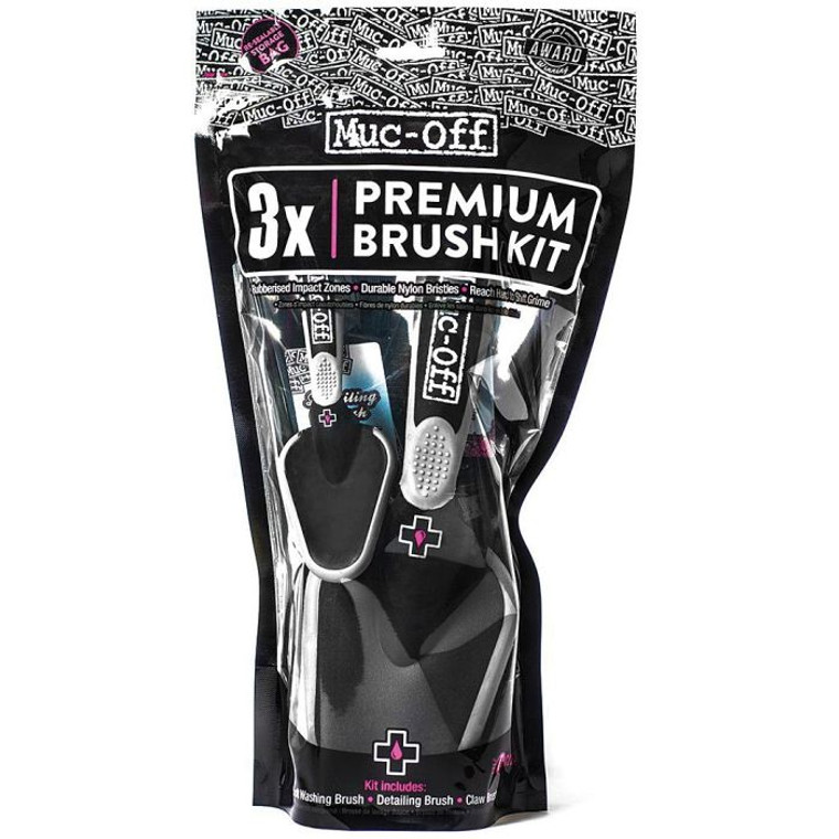 Muc-Off 3X Premium Brush Kit - Bike Cleaning Kit