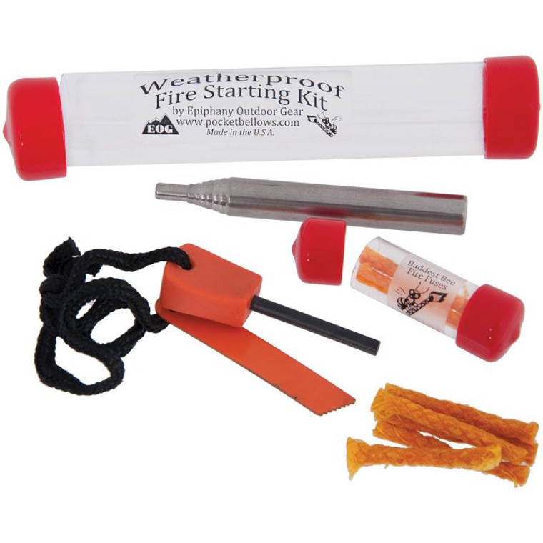 Epiphany Outdoor Gear Bellows Fire Starting Kit