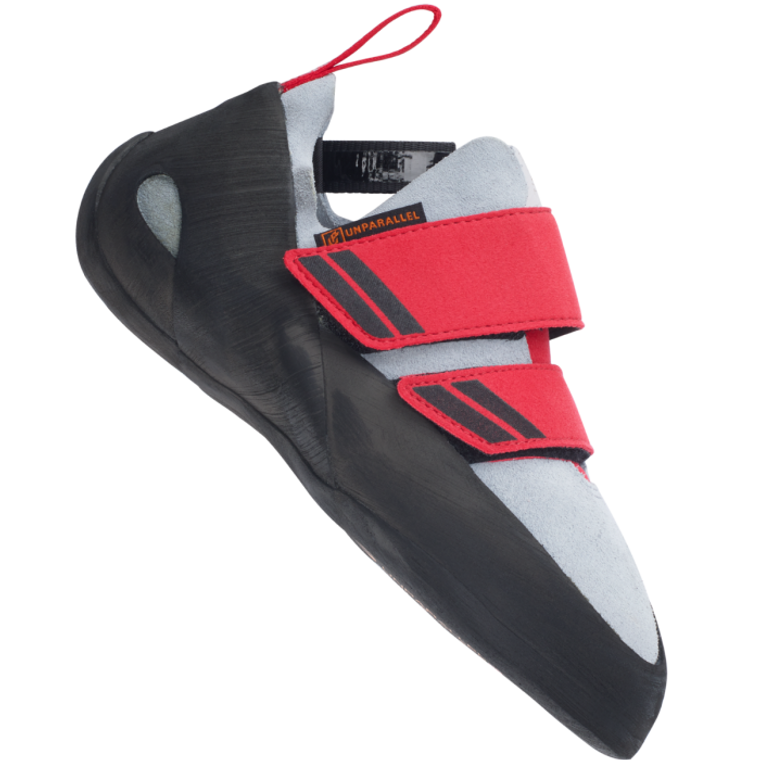 Unparallel Engage VCS Climbing Shoes | Red/Gray | Women's Size 4