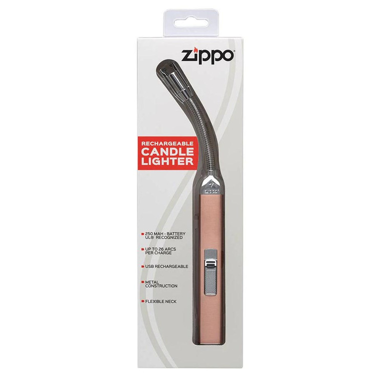 Zippo Rechargeable Flexible Neck Lighter | Rose Gold