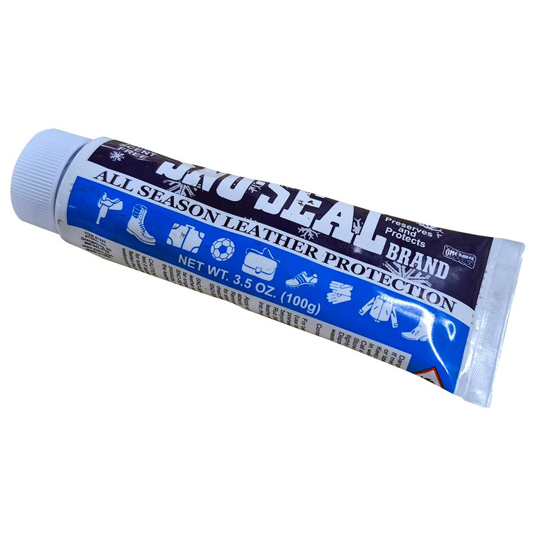 Atsko Sno-Seal Original Beeswax Waterproofing Seasonal Leather Protection (3.5 oz Tube)