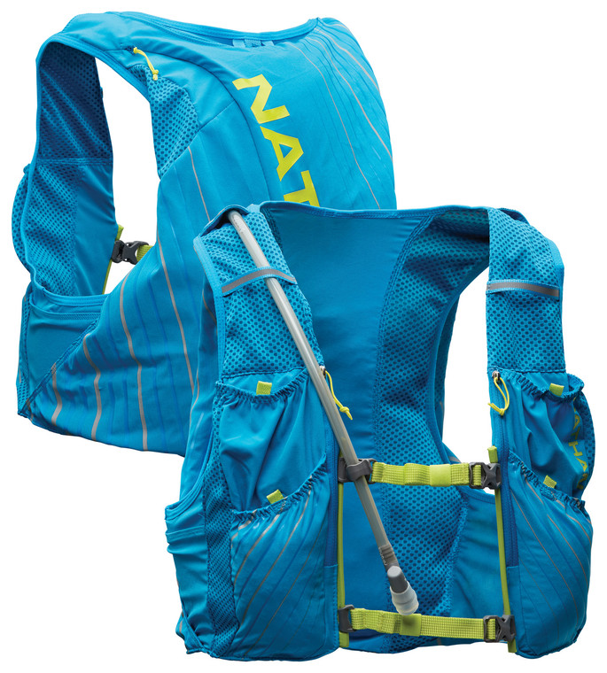 Nathan Pinnacle 12L Vest | Blue/lime | Large