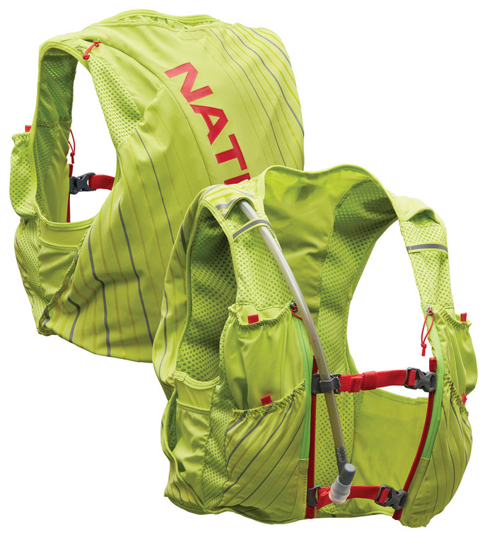 NATHAN  PINNACLE 12 | WOMEN'S | LIME/HIBISCUS | X-SMALL