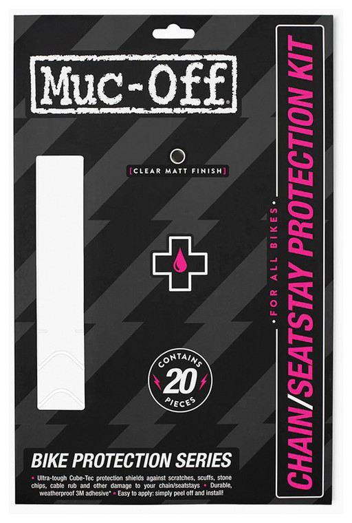 MUC-OFF  CHAINSTAY PROTECT | CLEAR MATTE