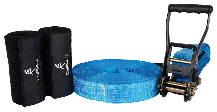 CYPHER  STARTER KIT | 15M/49 FEET SLACK LINE