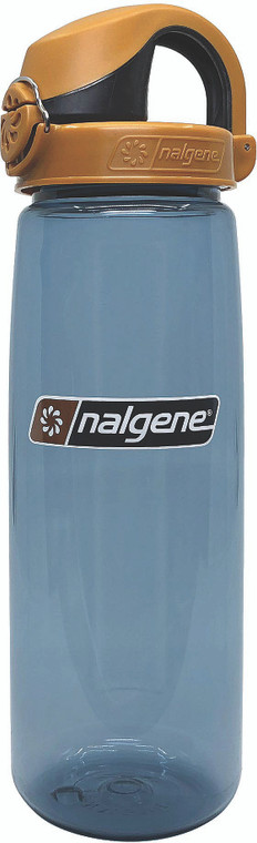 NALGENE  24 OZ ON-THE-FLY SUSTAIN | RHINO W/ BROWN AND BLACK CAP