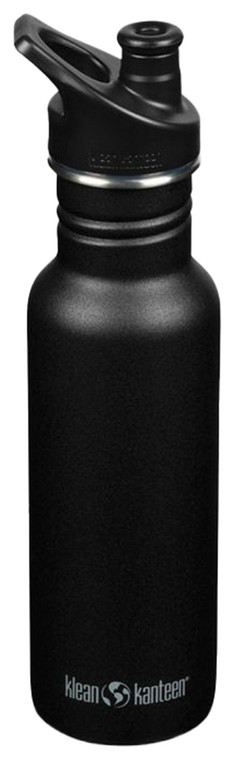 KLEAN KANTEEN  CLASSIC 18 OZ | BLACK W/ SPORT CAP