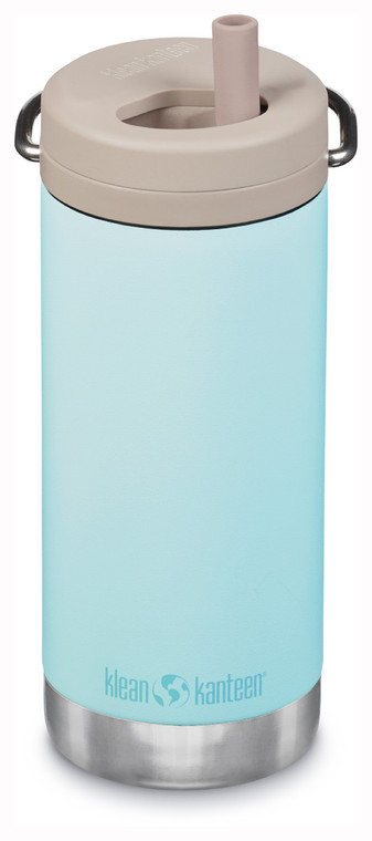 KLEAN KANTEEN  TKWIDE 12 OZ | BLUE TINT W/ TWIST CAP