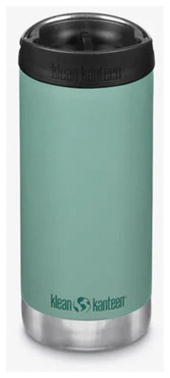 KLEAN KANTEEN  TKWIDE 12 OZ | BERYL GREEN W/ CAFE CAP