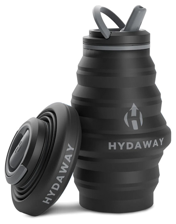 HYDAWAY  COLLAPSIBLE WATER BOTTLE | MIDNIGHT | 17 OZ