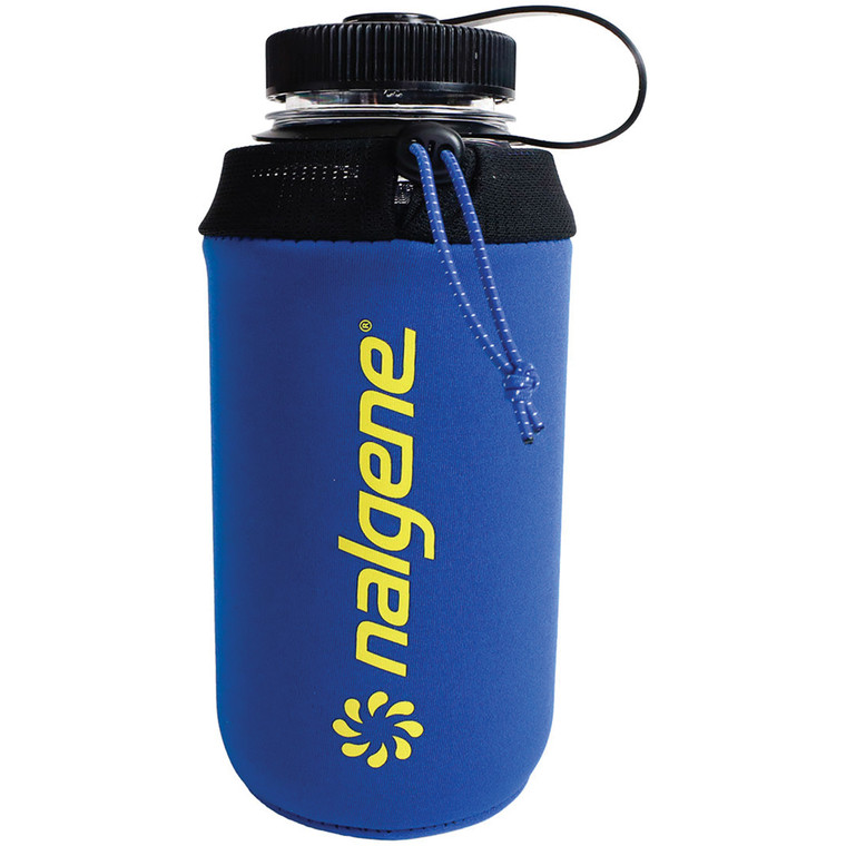 NALGENE WIDE MOUTH 32OZ BOTTLE SLEEVE BLUE