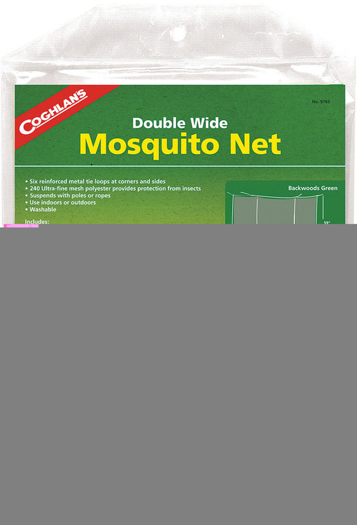 Coghlans Mosquito Net Double Wide | Green
