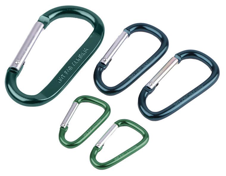 COGHLANS MULTI PACK CARABINERS 5 PK