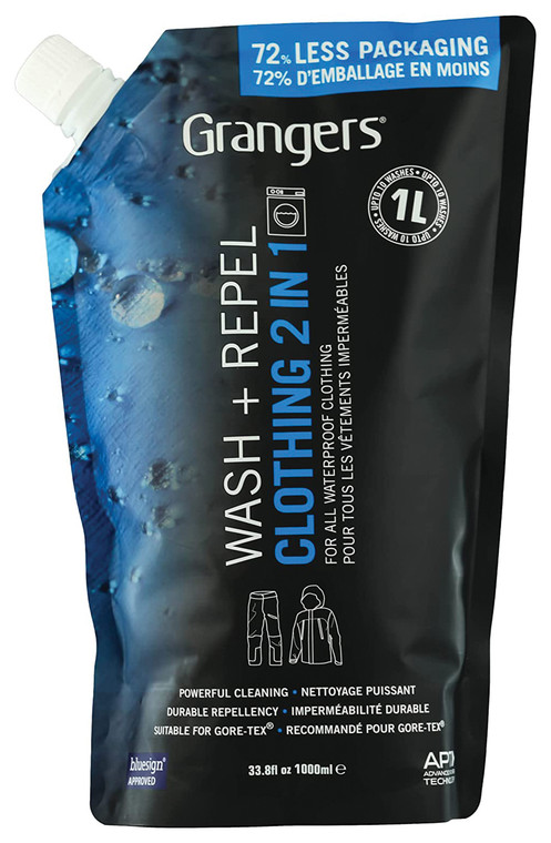 GRANGER'S  WASH AND REPEL CLOTHING | 2 IN 1 1 LITER
