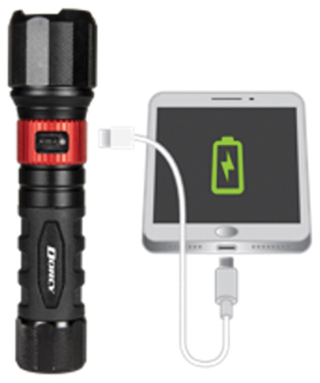 DORCY  1000L USB RECHARGEABLE INSTANT SPOT FLOOD FLASHLIGHT