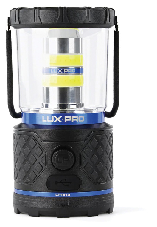 LUXPRO  RECHARGEABLE DUAL-POWER LANTERN