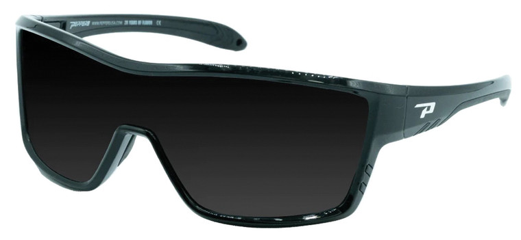 PEPPERS SUNGLASSES  ENZO BLACK W SMOKE LENS