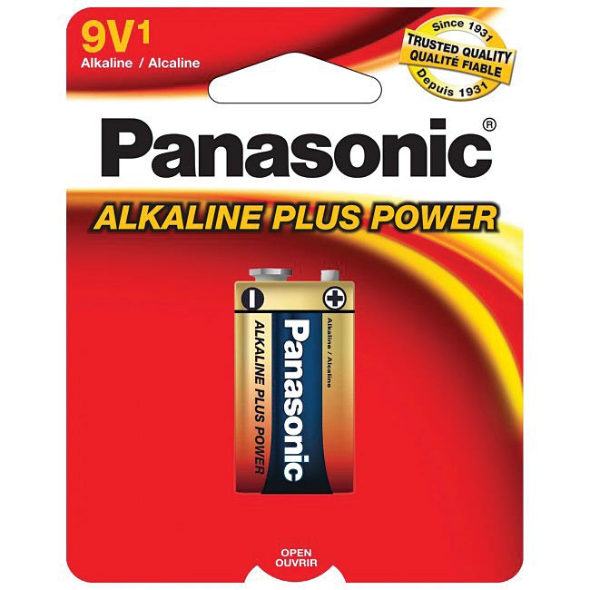 PANASONIC ALKALINE PLUS POWER 9V 1-PK
