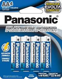 PANASONIC PLATINUM POWER AA 4-PK