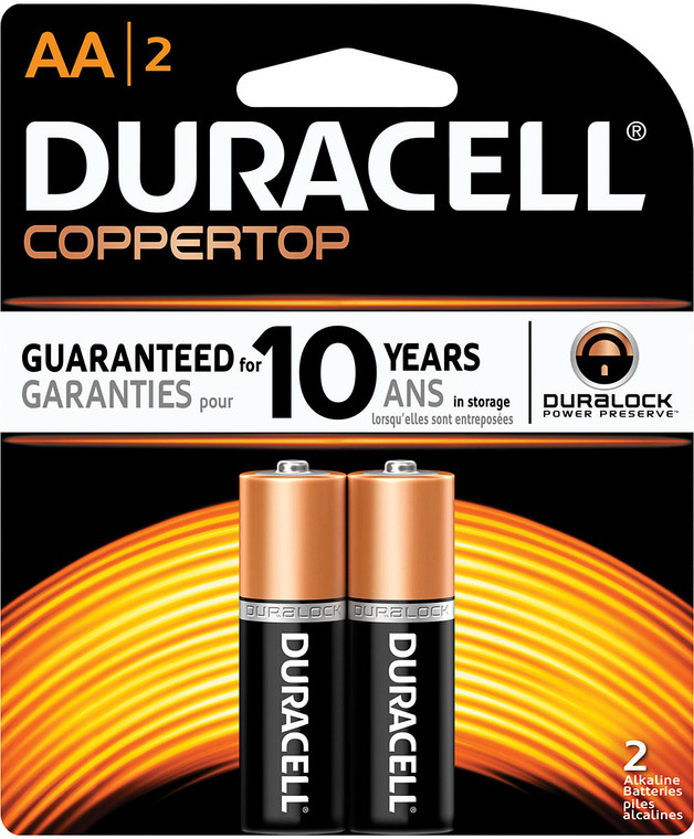 DURACELL CPRT AA 2PK