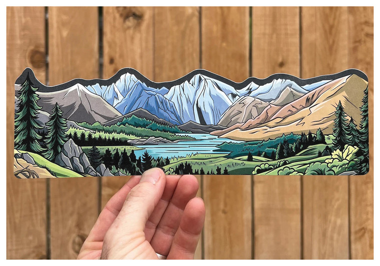 STICKER ART MOUNTAINEERING WRAP
