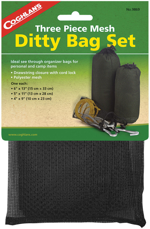 COGHLANS MESH DITTY BAG SET