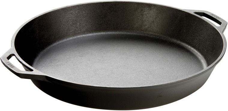 LODGE  17" CAST IRON SKILLET WITH HANDLES