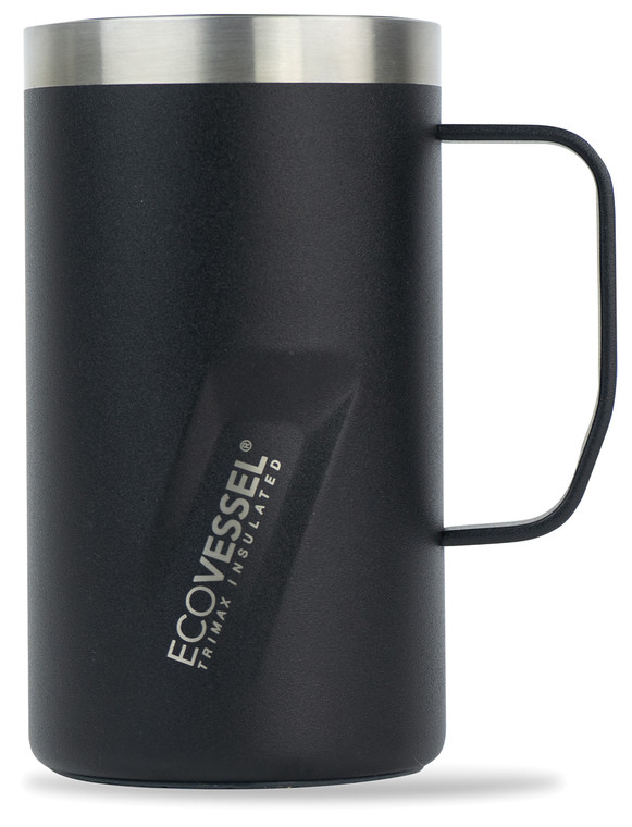 ECO VESSEL  TRANSIT TRIMAX MUG 16 OZ | BLACK SHADOW