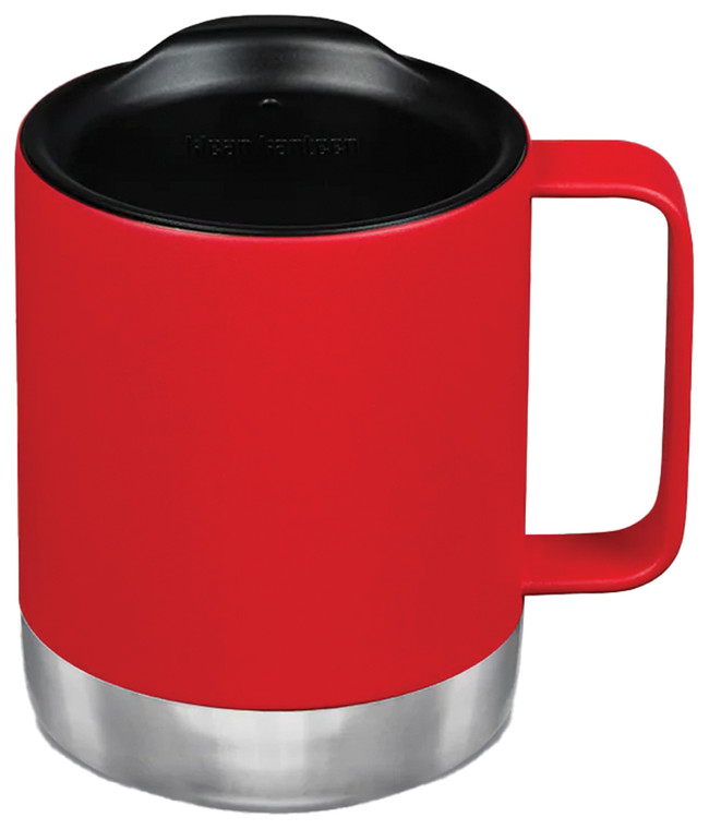 KLEAN KANTEEN  INSULATED CAMP MUG 12 OZ | RED W/ TUMBLER LID