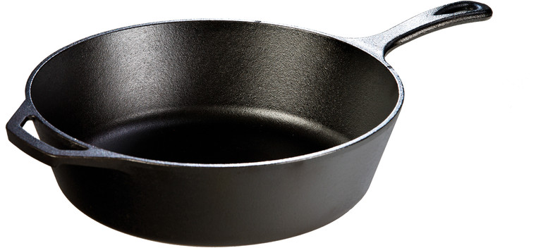 LODGE  12" CAST IRON DEEP SKILLET