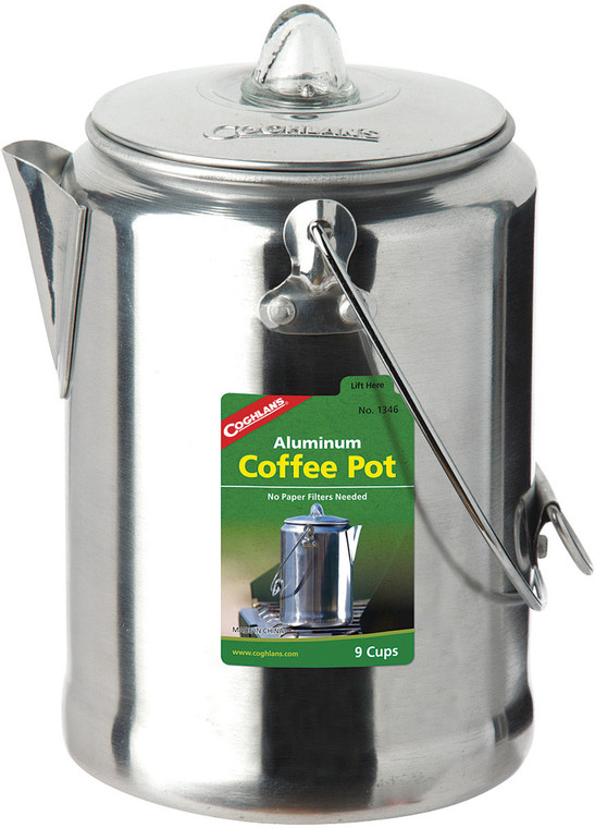 COGHLAN'S  ALUMINUM COFFEE POT