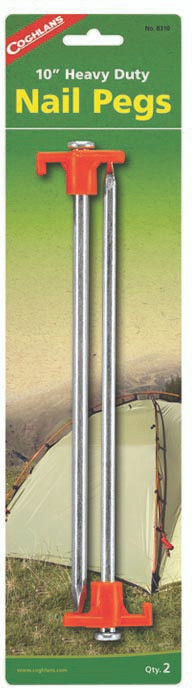 COGHLANS NAIL PEGS 10 INCH BULK