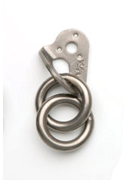 FIXE  3/8 DOUBLE RING ANCHOR PLATED STEEL