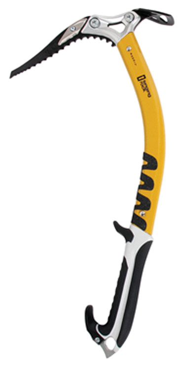 SINGING ROCK BANDIT ICE AXE WITH ADZE YELLOW