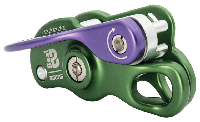 BEAL BEAL BIRDIE SEMI-AUTO BELAY DEVICE - MATTE GREEN