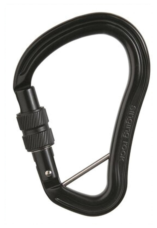 SINGING ROCK  HECTOR SCREWGATE BC HMS CARABINER BLACK