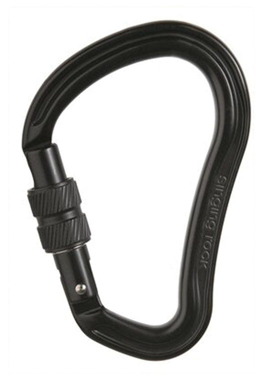 SINGING ROCK  HECTOR SCREWGATE SG HMS CARABINER BLACK