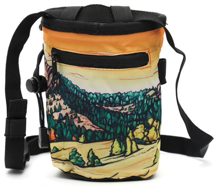 GNARLY DOOD  FLAT IRONS CHALK BAG