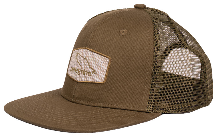 PEREGRINE  WOODCHUCK MID-CROWN TRUCKER | KHAKI/GREEN