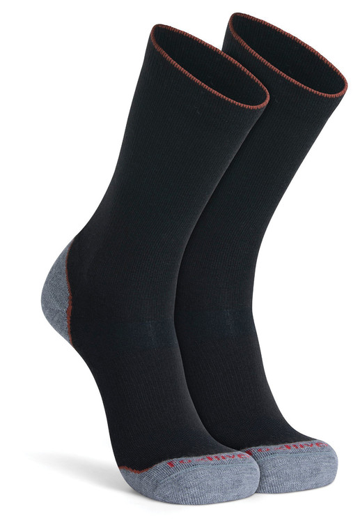 FOX RIVER  BASECAMP 2.0 MEN'S CREW SOCKS | BLACK | MEDIUM