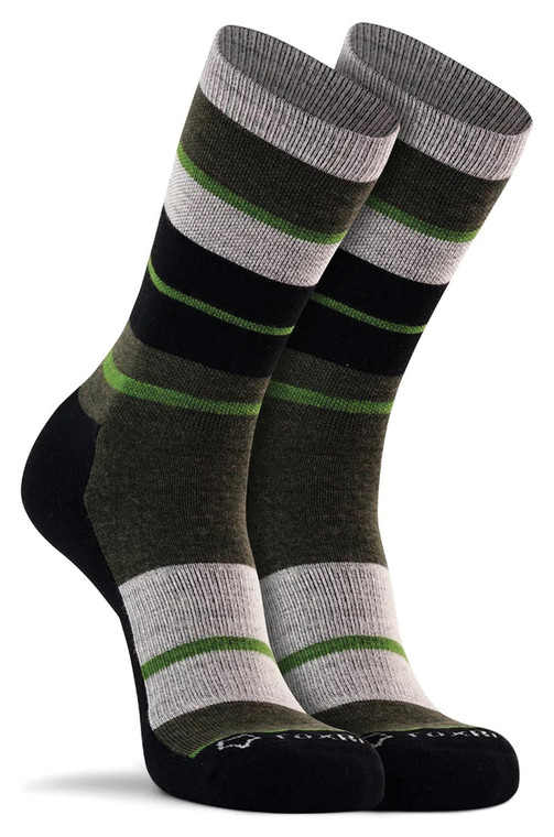 FOX RIVER  TRAILTOWN LIGHTWEIGHT CREW SOCKS | LARGE | BLACK