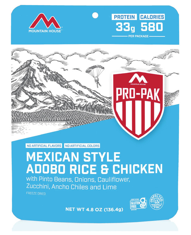Mountain House Pro Pak | Mexican Adobo Rice & Chicken