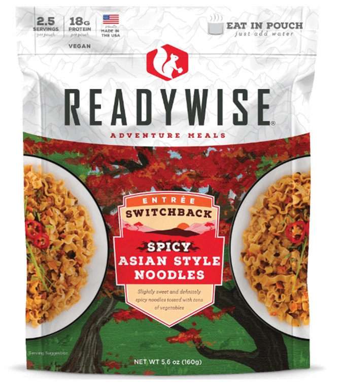 Readywise Camping Meals | Spicy Asian Noodles