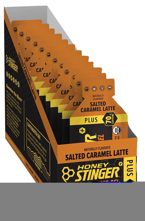 Honey Stinger Energy Gel Salted Caramel Latte | Box of 12
