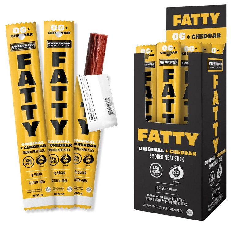 Fatty Original And Cheddar Fatty 2oz