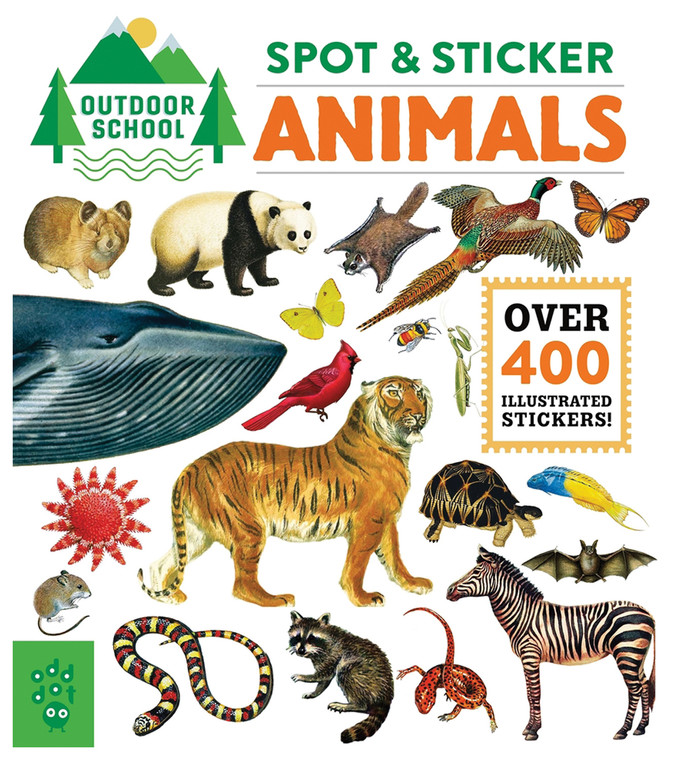 OUTDOOR SCHOOL: SPOT & STICKER ANIMALS