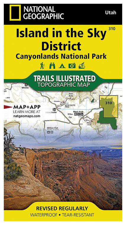 ISLAND IN THE SKY DISTRICT: CANYONLANDS NATIONAL PARK MAP